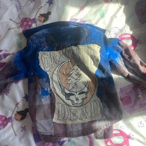 Up cycled button down